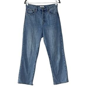 PISTOLA  CASSIE HIGH  WAIST CROP STRAIGHT LEG JEANS SIZE 27